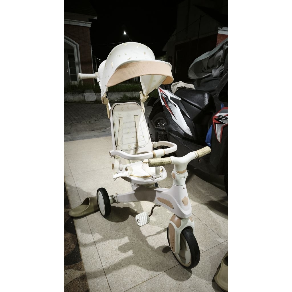 Sepeda Roda Tiga MMFlight - Putih SECOND