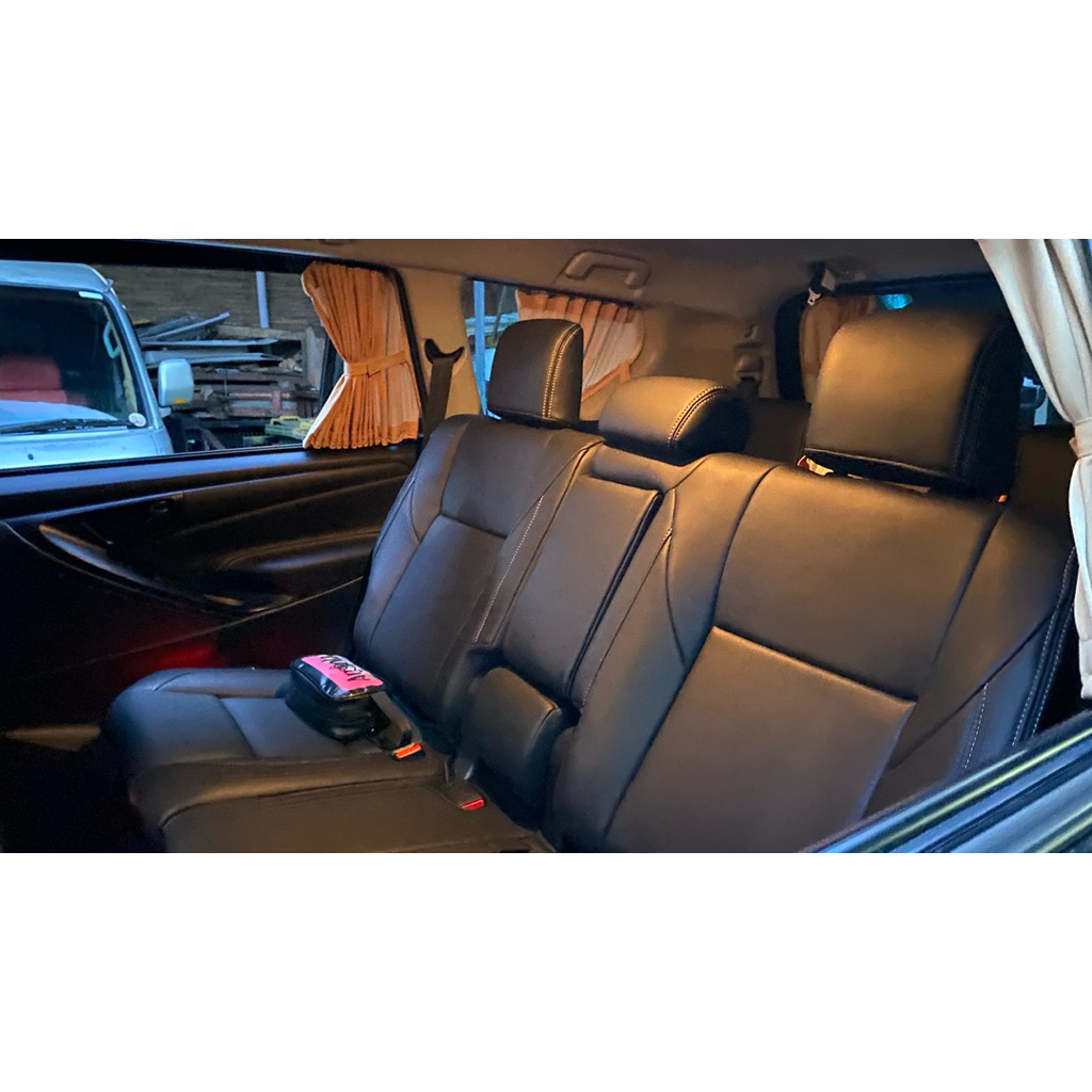 Tirai mobil gorden mobil premium mobil 3 baris Full Set Mudah di pasang Rel Atas Bawah