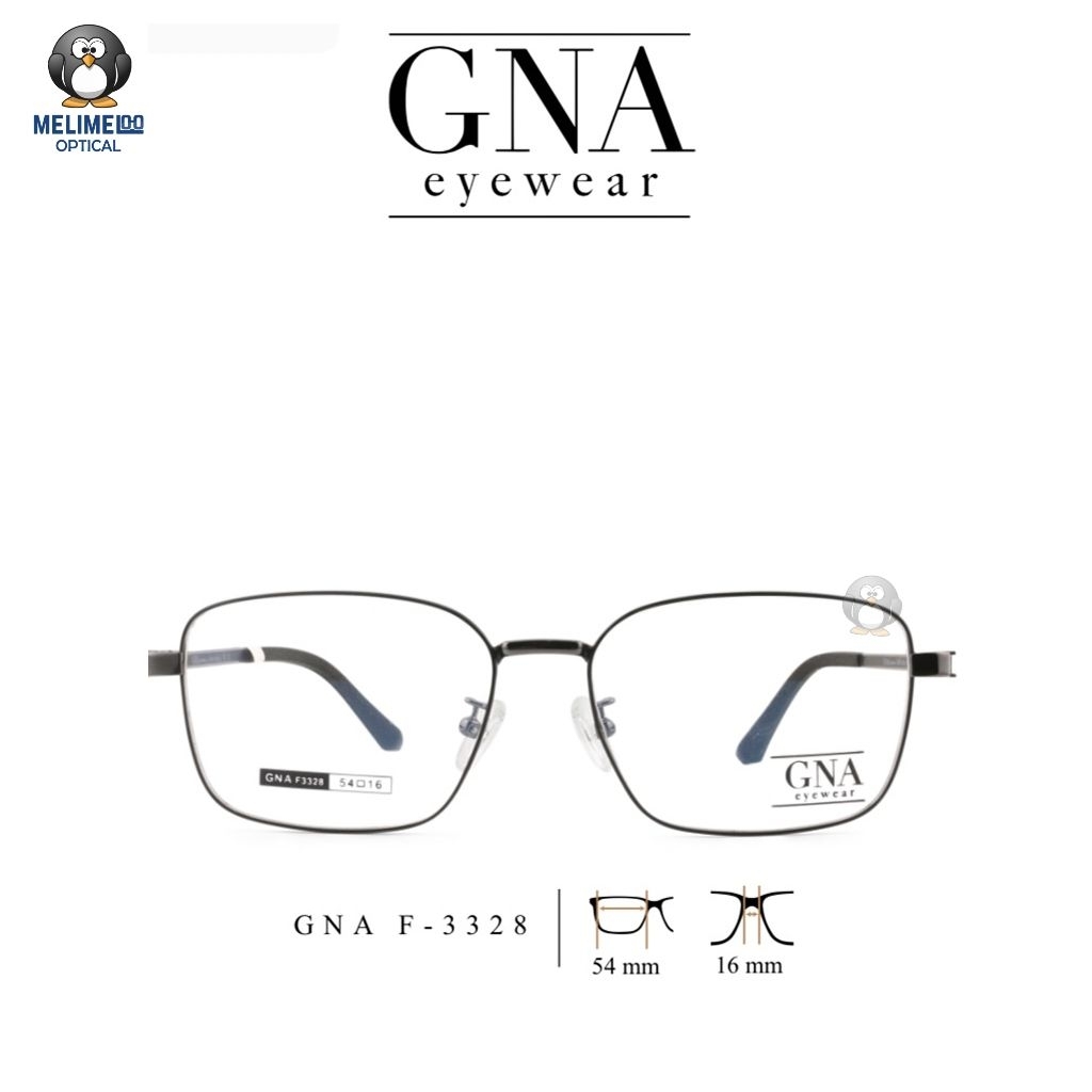 Frame Original GNA Eyewear F-3328 | Uk. 54-16 | Kacamata