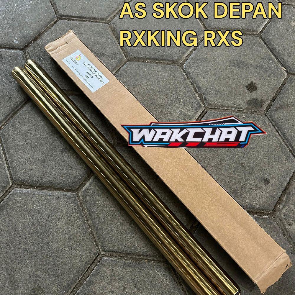 Stik Gold As Gold BIRU Skok shock Sekok Depan RxKing RX King New RXS As 30 As Biru Blue