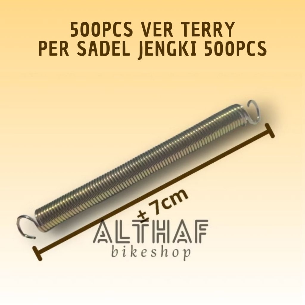 Paket 500pcs Ver Terry Per Sadel Jengki