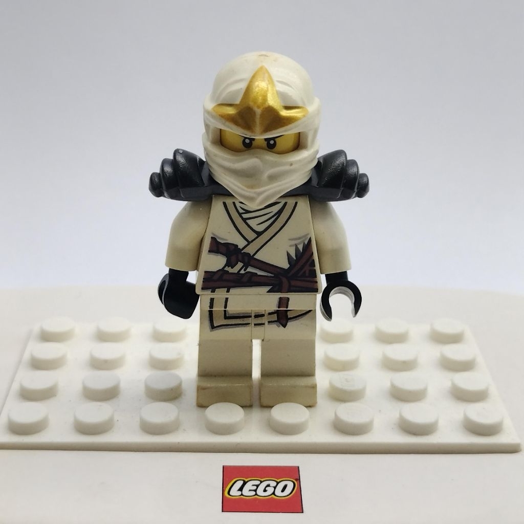 Minifigure Lego Ori Ninjago Zane ZX - Shoulder Armor (Black) Realpic - njo0031