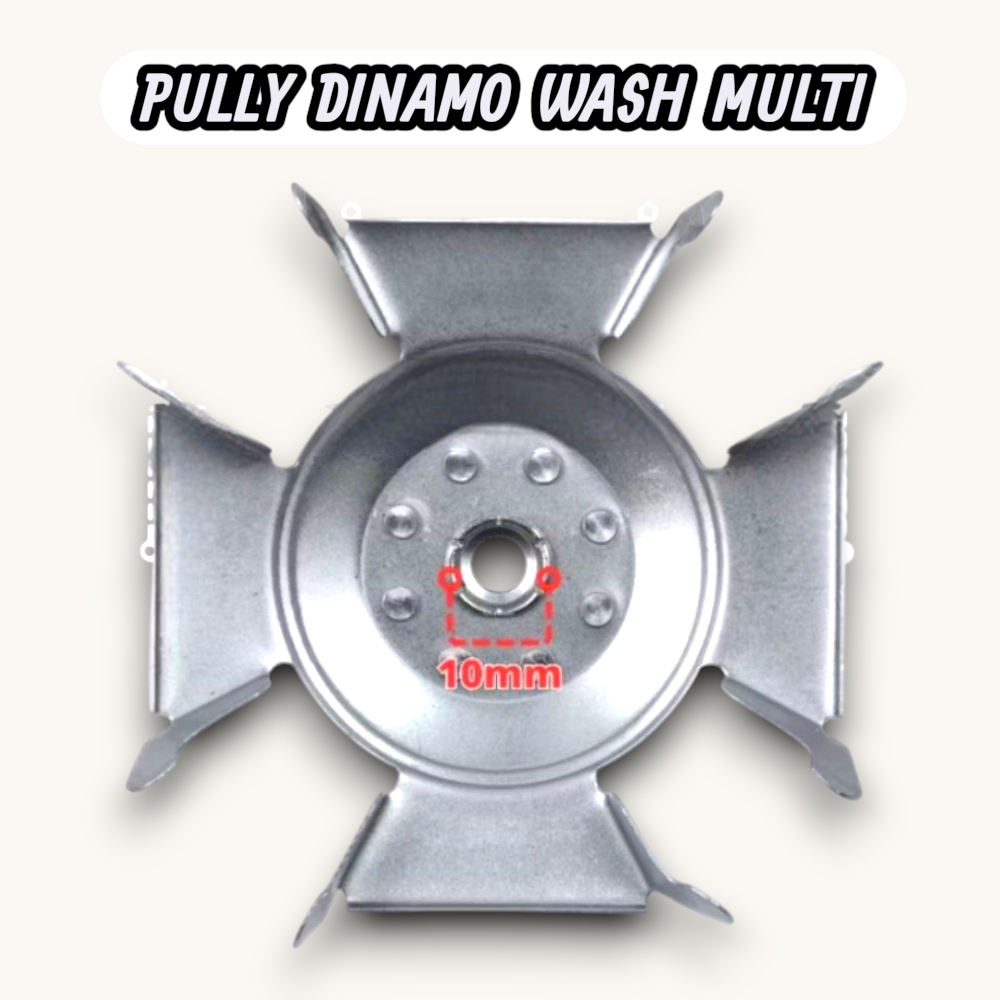 PULLY MOTOR DINAMO AS 10MM & 12MM