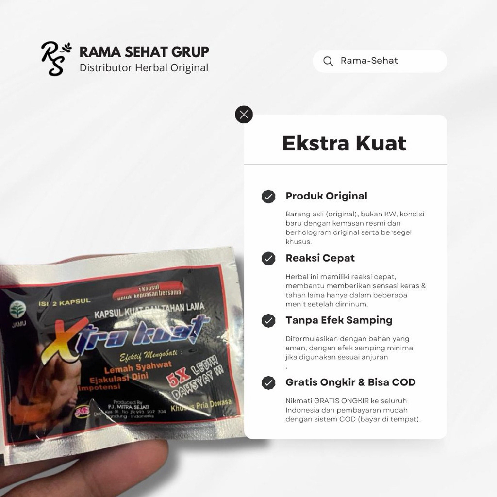 Minuman XtraKuat Tambah Tenaga 1000 Kuli