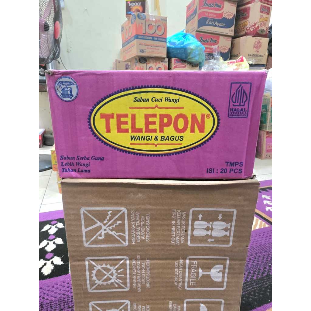 Sabun Batang Telepon Warna isi 20 Batang Murah