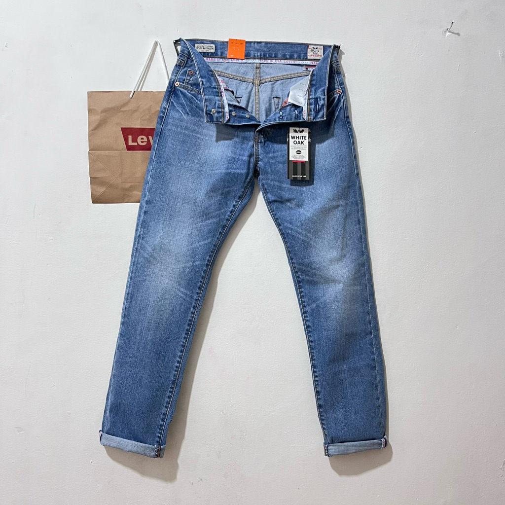 Levi’s 501 Original Madein USA - Celana Jeans Pria Straight Fit Premium