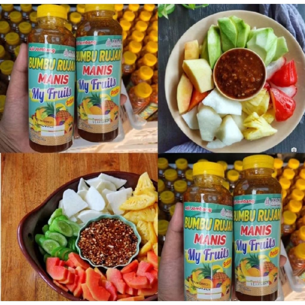 Bumbu Rujak Manis 335gr - Siap Saji, Praktis, Tahan 6 Bulan