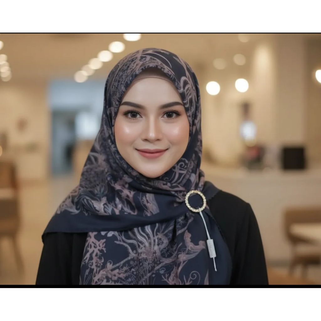 Maliqa hers hijab motif jumbo ukuran 120×120 cm | berbahan Voal Cotton