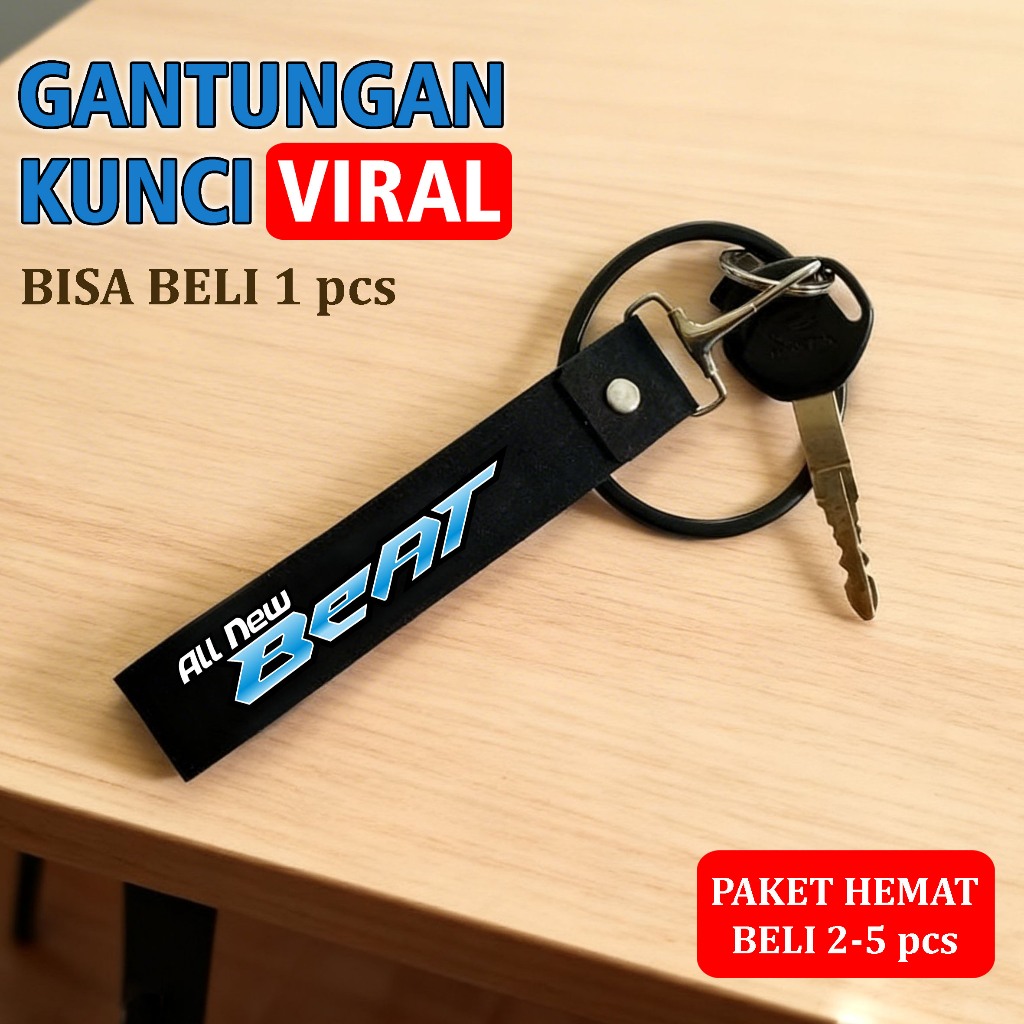 HONDA BEAT GANTUNGAN KUNCI MOTOR TAS KEYCHAIN KEREN