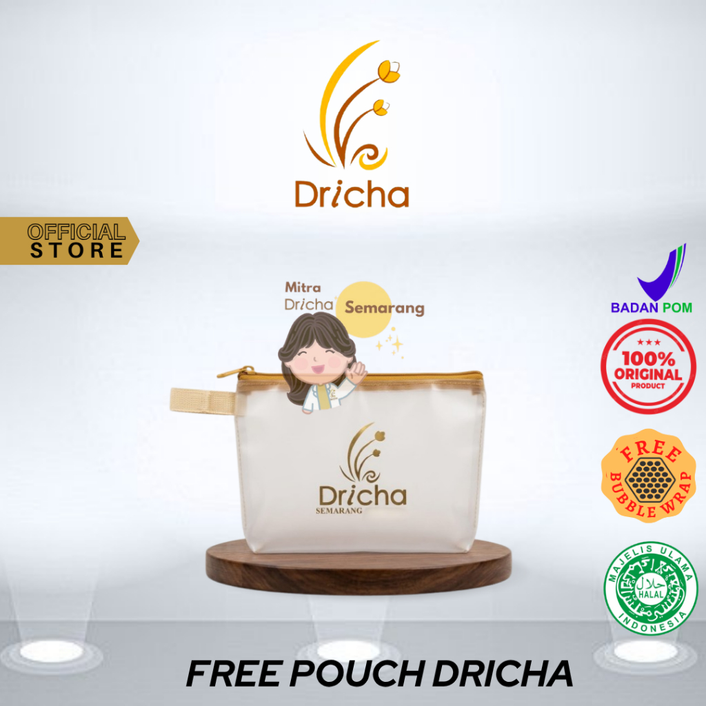 DRICHA POUCH - FREE GIFT - MITRA RESMI DRICHA SEMARANG