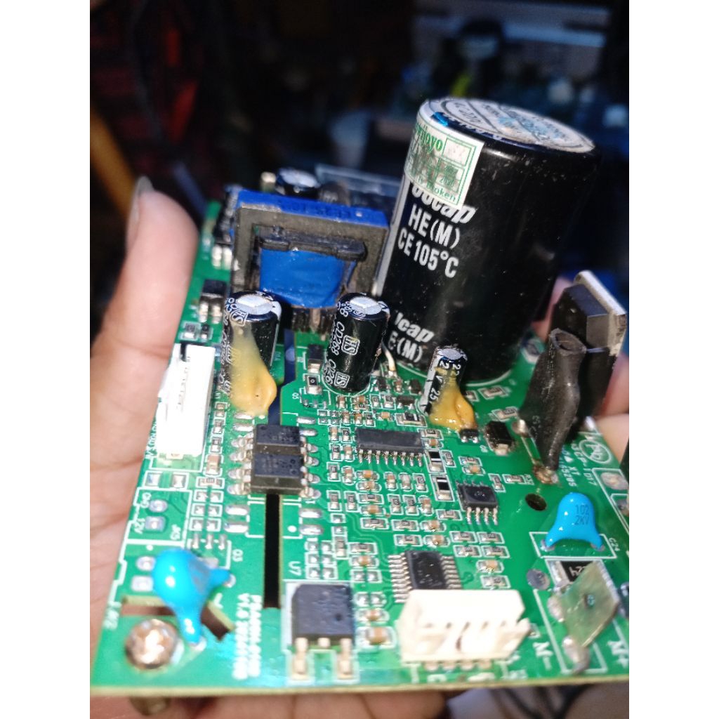 cukup perbaikan mesin modul PCB treadmill BODIMAX gosong mengeluarkan asap dari Boyolali