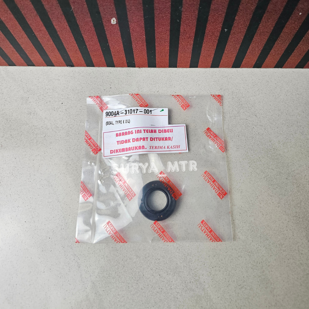SEAL TONGKAT PERS XENIA AVANZA RUSH DAIHATSU 9004A-31017-001