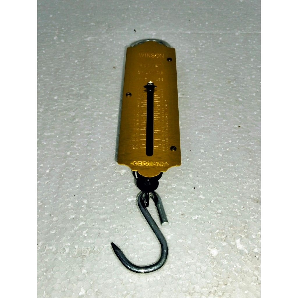 TIMBANGAN GANTUNG/TIMBANGAN BESI/TIMBANGAN PER/TIMBANGAN BETOT/TIMBANGAN MANUAL/25KG-50KG/MODEL KUNI
