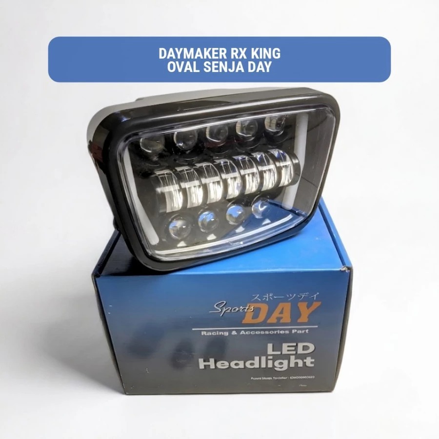 Lampu Daymaker Rx King Biled Rx King Set Kupingan Rx King + Warna Demon RGB Sports Day