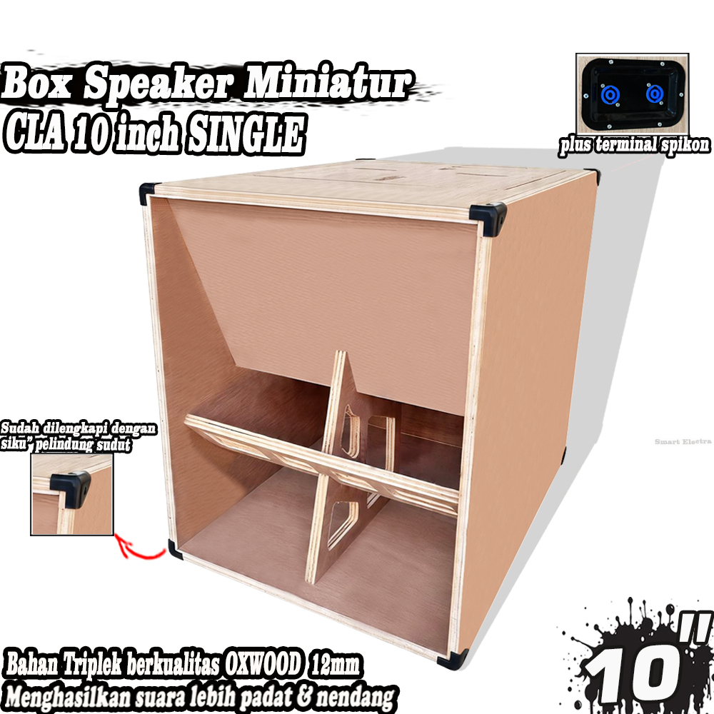 Box Speaker Miniatur CLA 10 inch SINGLE