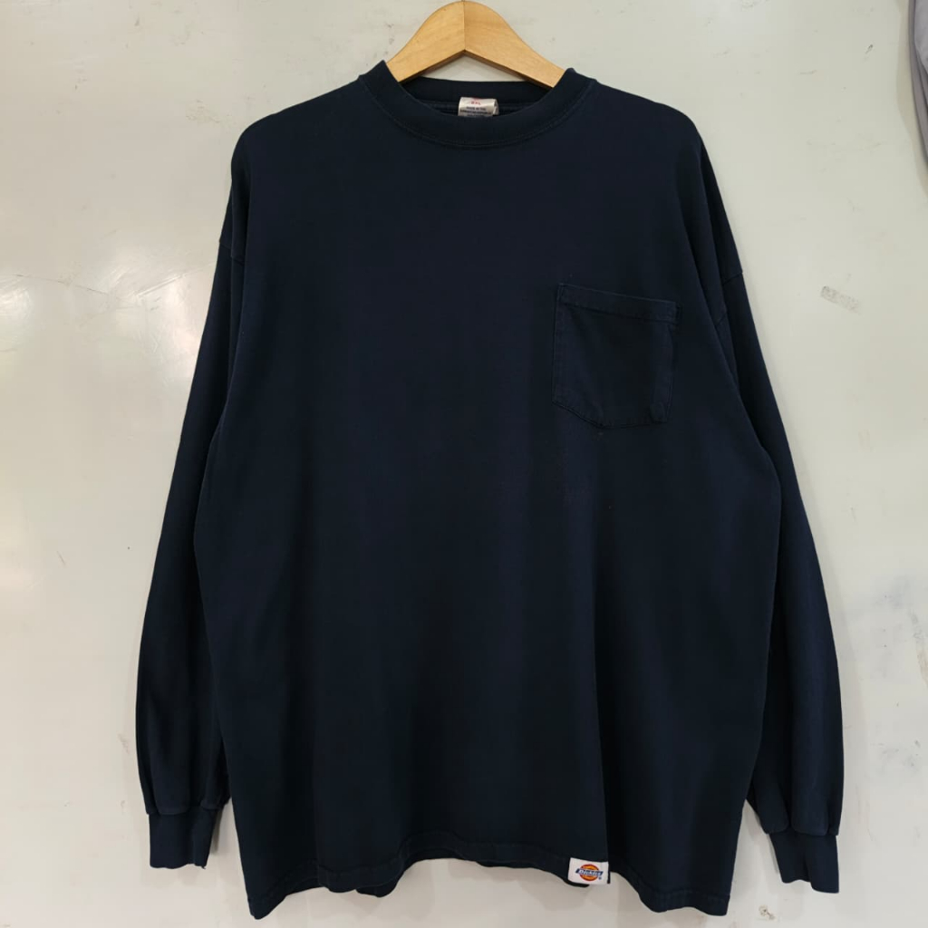 Kaos LS Dickies Long Sleeve Pocket Tee