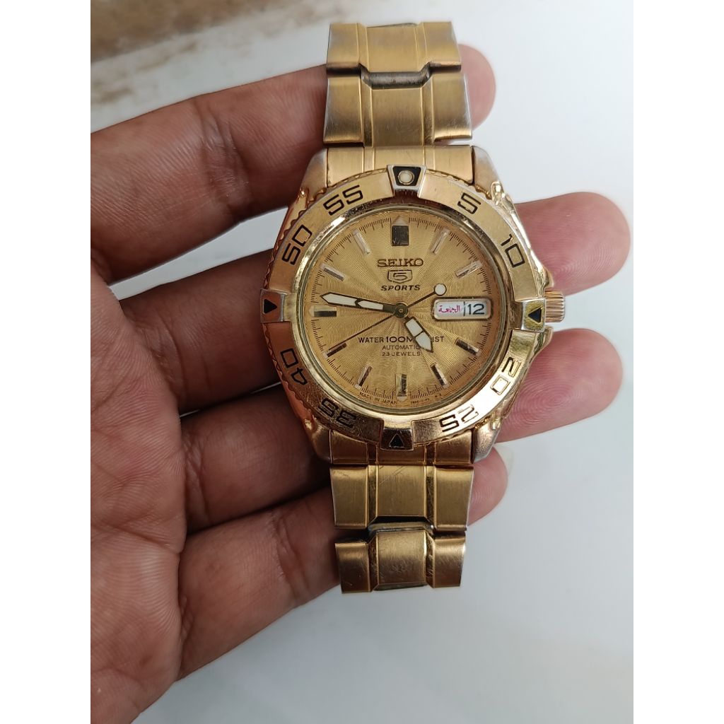 jam seiko 5 sport 23 jewels
