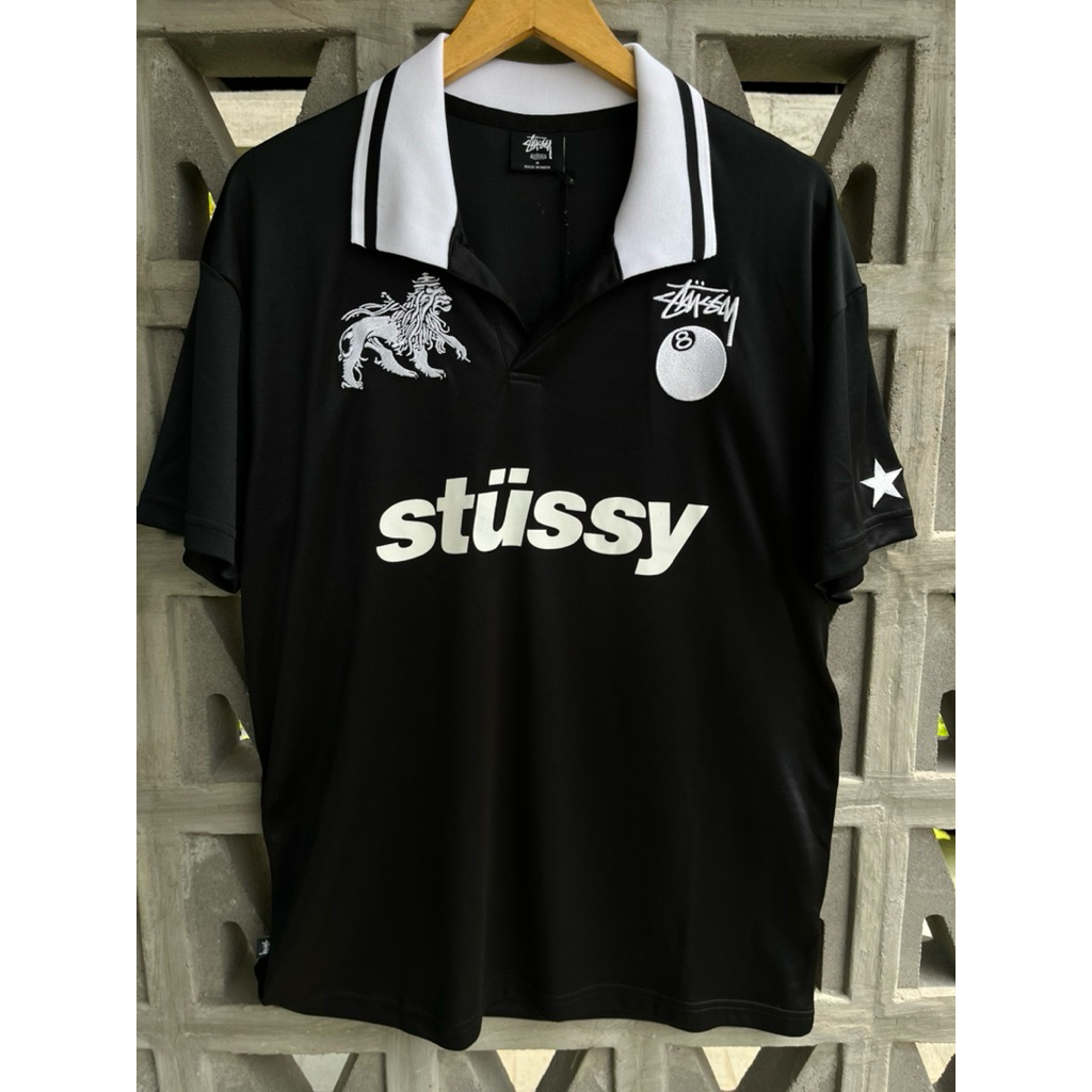 JERSEY STUSSY FOOTBALL POLO SHIRT