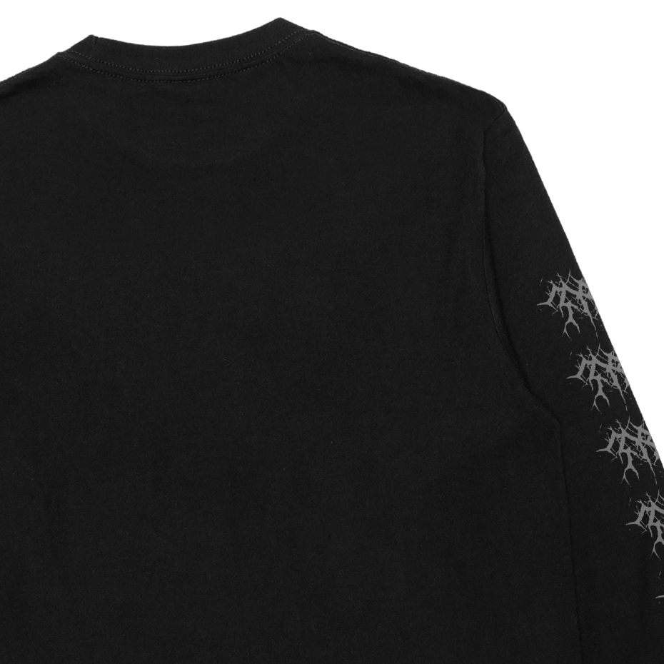 Troy Company Kaos Pria Lengan Panjang Hitam - Darkroot Longsleeve Tshirt Black LSD 3202