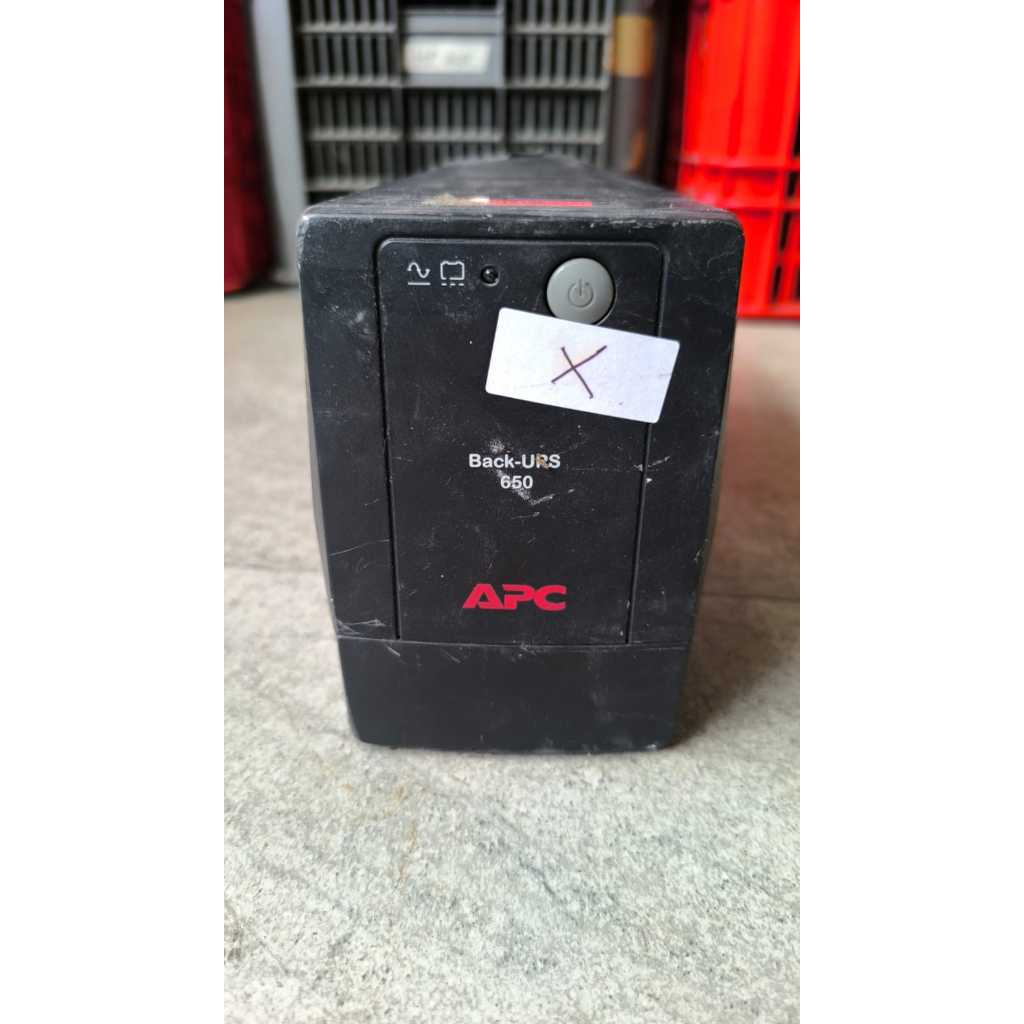 UPS APC Back-UPS 650VA (BX650LI-MS) - Unit Only Tanpa Baterai Kondisi RUSAK