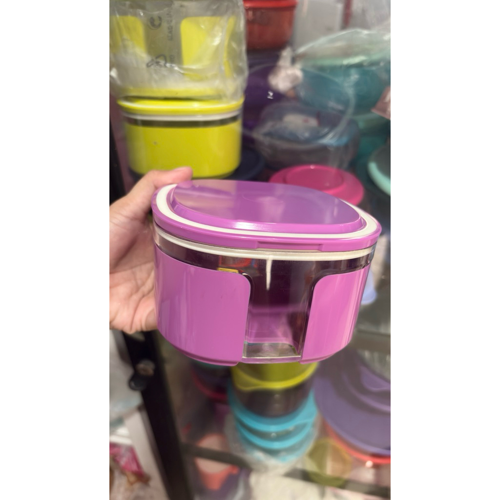 Window canister Tupperware