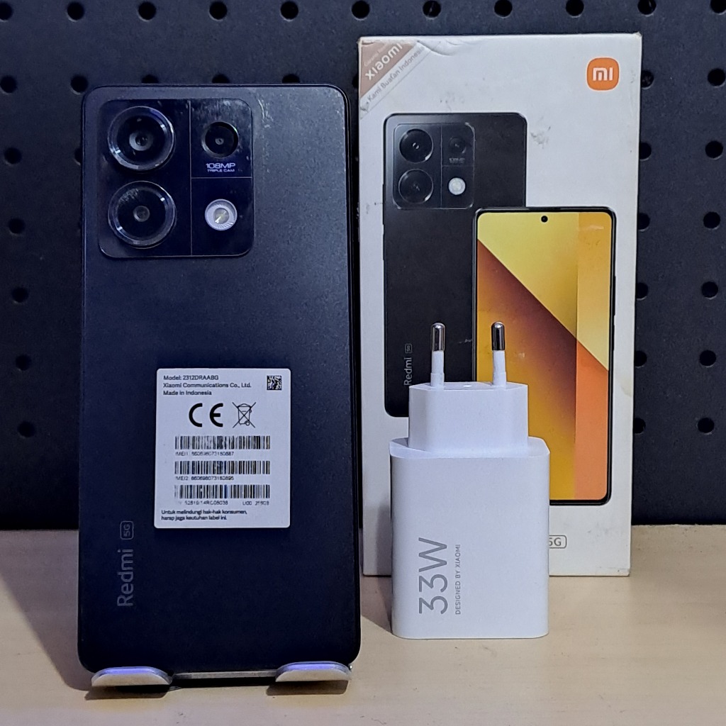 REDMI NOTE 13 5G 8/256GB SECOND FULLSET BERGARANSI