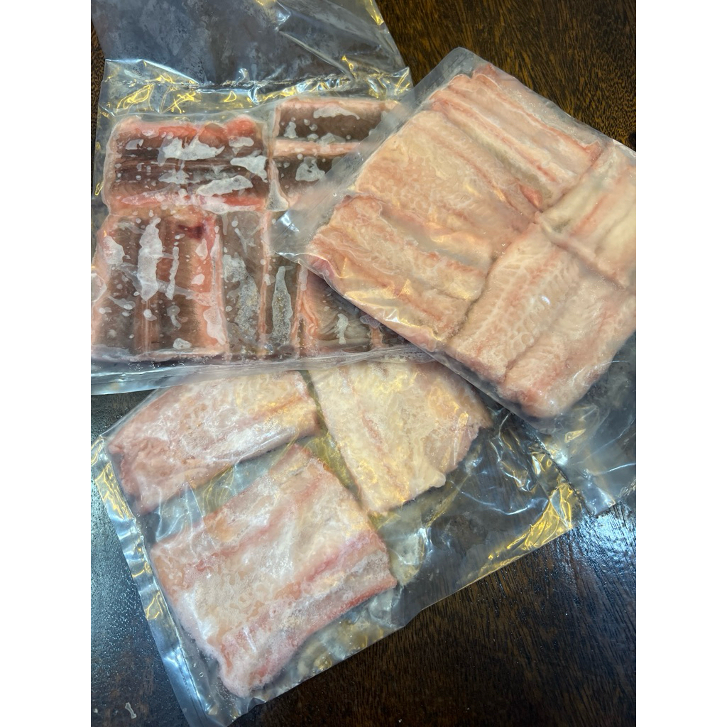 ikan sidat fillet tanpa tulang dan kulit untuk MPASI