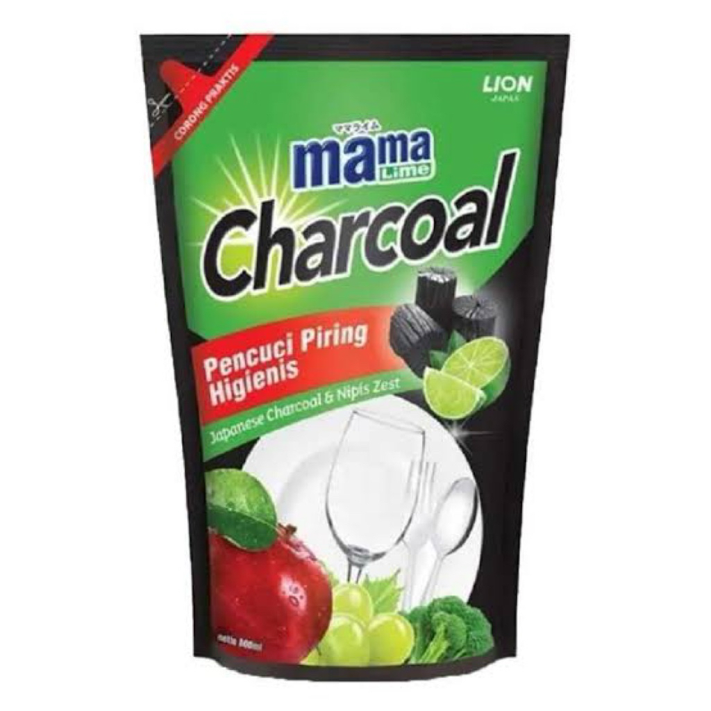 Mama Lemon Charcoal 680ml
