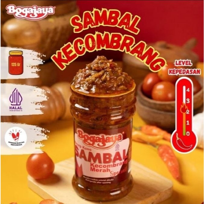 BOGAJAYA Sambal KECOMBRANG 125Gr Siap Makan Oleh Oleh Khas Surabaya