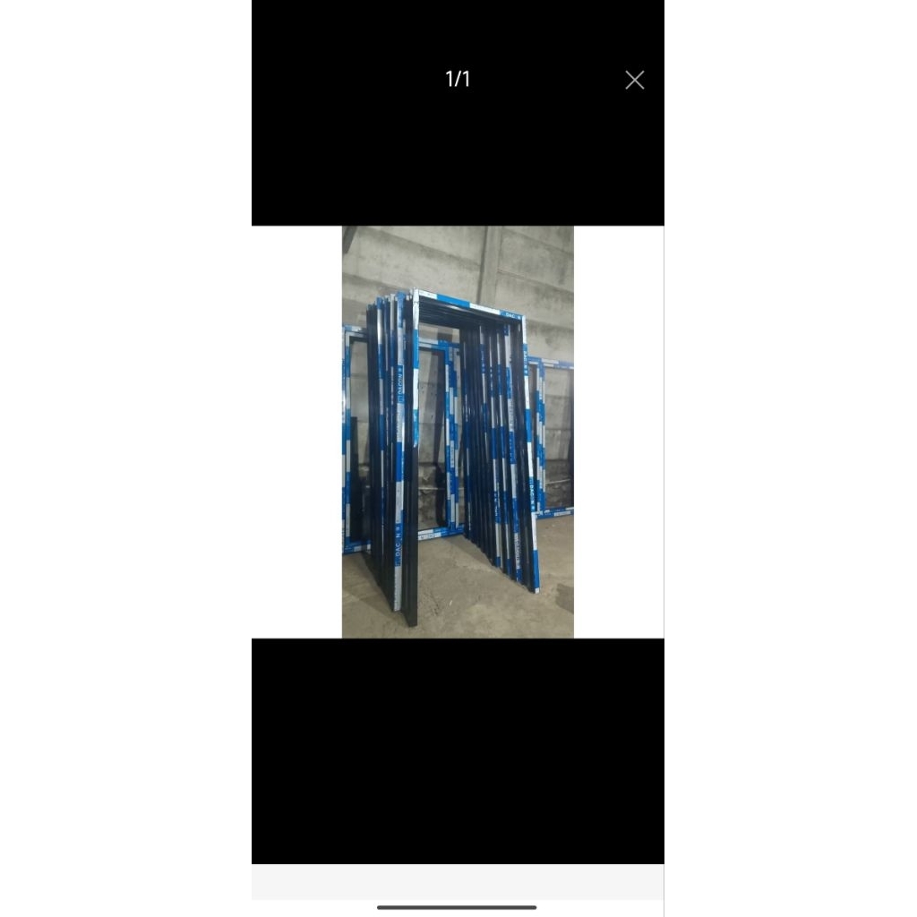 KUSEN PINTU AJA. KUSEN PINTU BERBAHAN ALUMINIUM. COCOK UNTUK DAUN PINTU ALUMINIUM, KAYU, TRIPLEK, BI