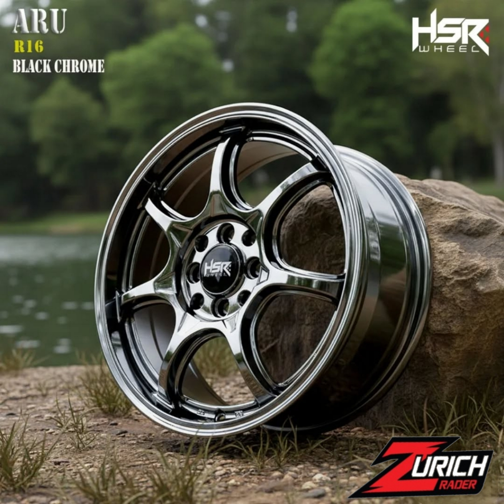 Velg Hsr Wheel Ring 16 Aru Untuk Mobil Raize Swift Mirage Alvez Baleno Avanza Pelek R16 Original
