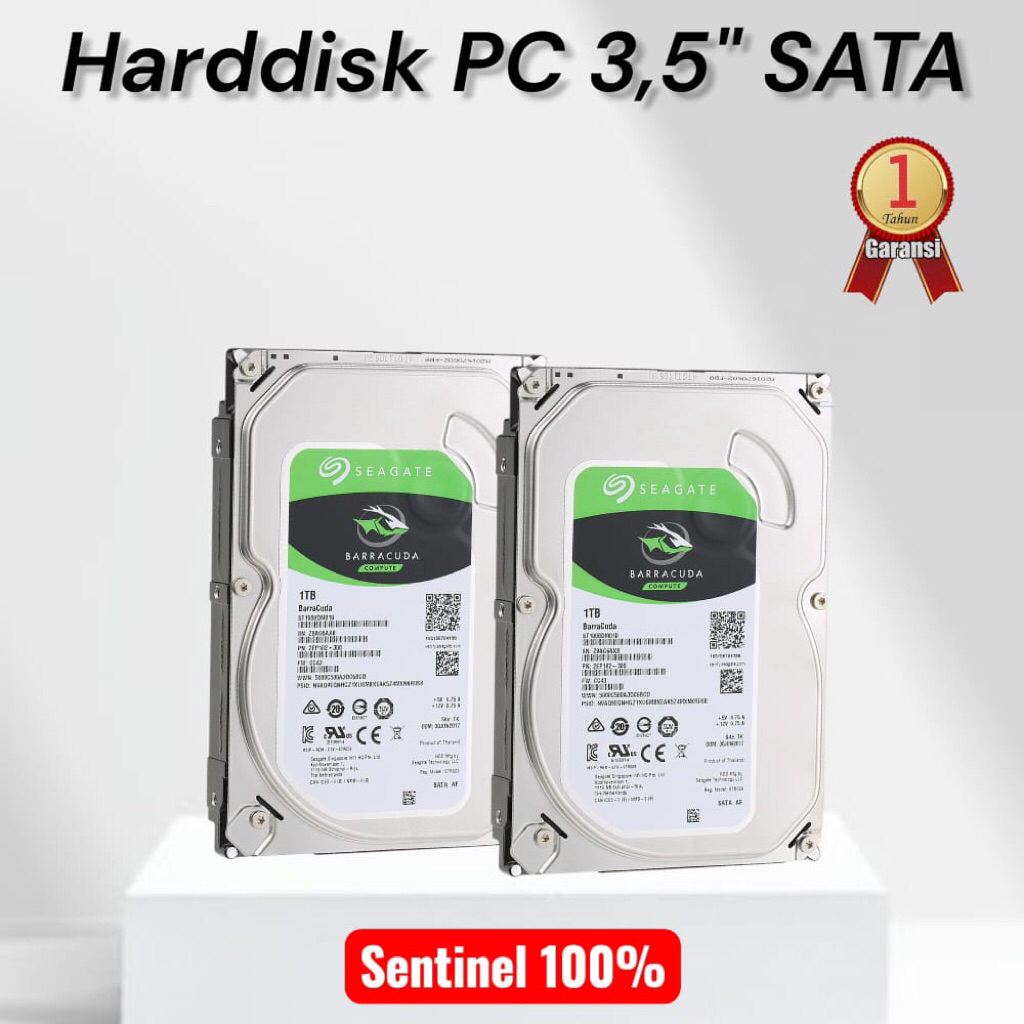 Promo Harddisk Pc Komputer 1TB 3,5inchi Sata