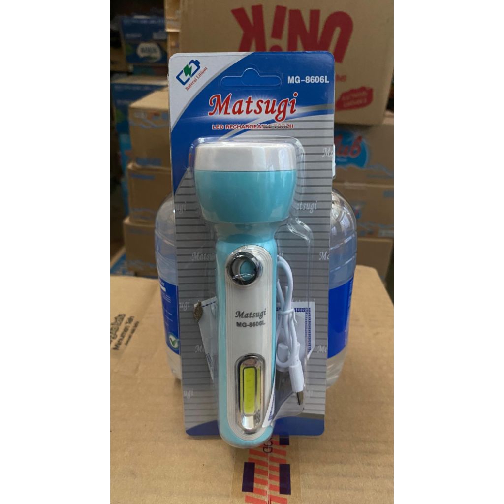 Senter matsugi mg-8606L - LED Super Terang, Baterai Tahan Lama, Hemat Energi