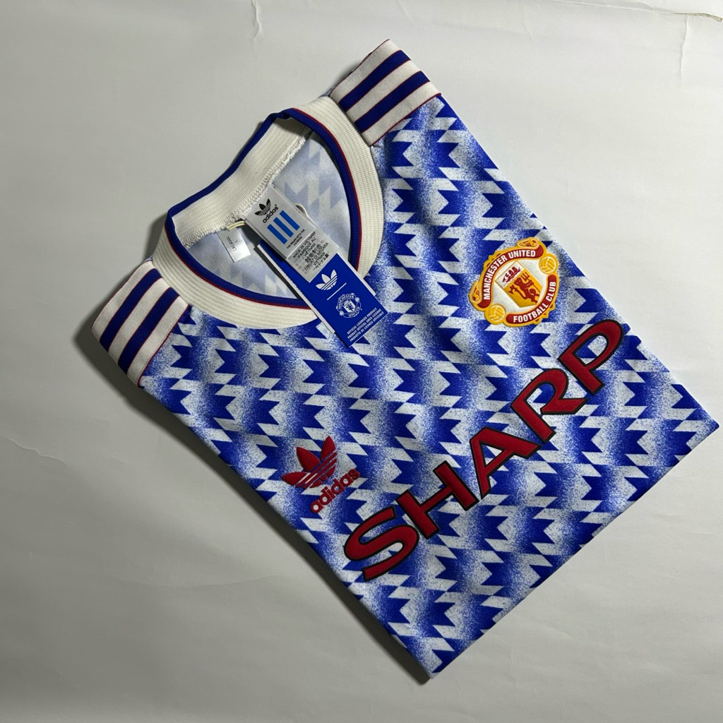 JERSEY MANCHESTER UNITED AWAY 1990 REISSUE SHORT SLEEVE - JICH