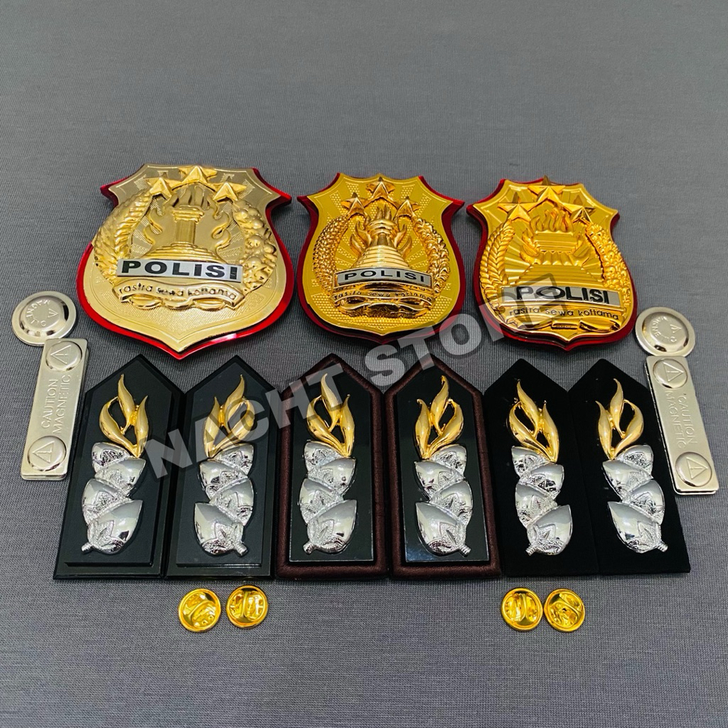 KEWENANGAN POLRI / KEWENANGAN POLISI / BREVET KEWENANGAN POLRI / BREVET KEWENANGAN POLISI / MONOGRAM