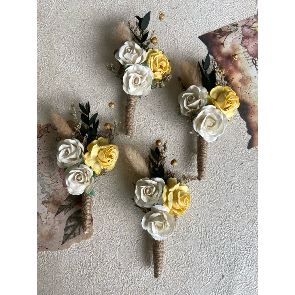 Boutonniere / bunga jas / pin jas / boutonniere wedding
