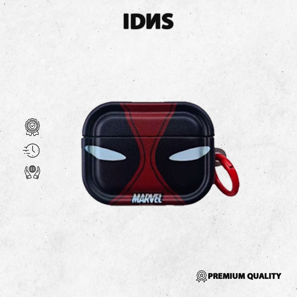 IDNS Casing Airpods Marvel | Airpods Pro 1| Airpods Pro 2 | Airpods Pro 3 | Airpods gen 4