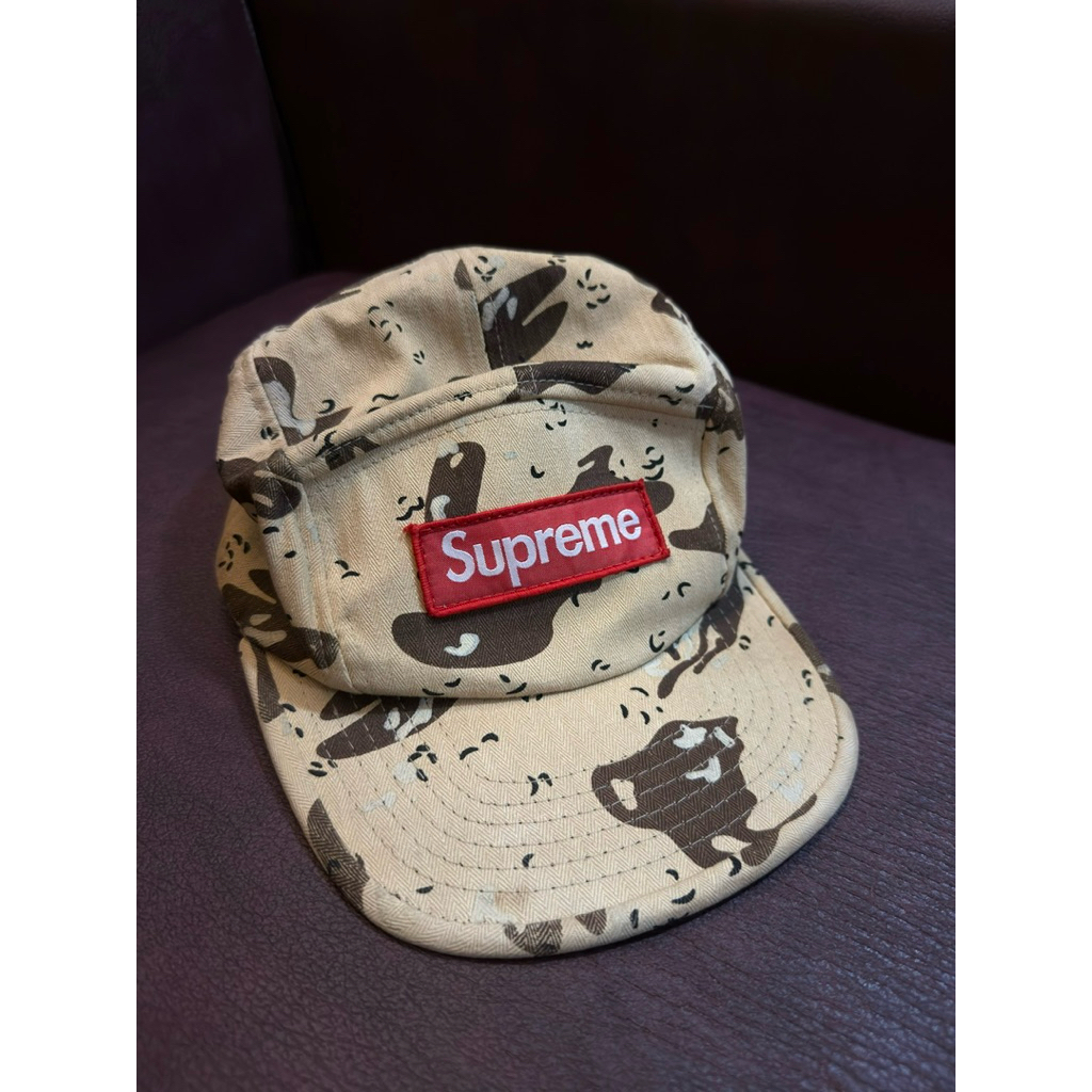 Supreme OG Desert Camo 5 Panel Hat Camp Cap wtaps cav empt neighborhood