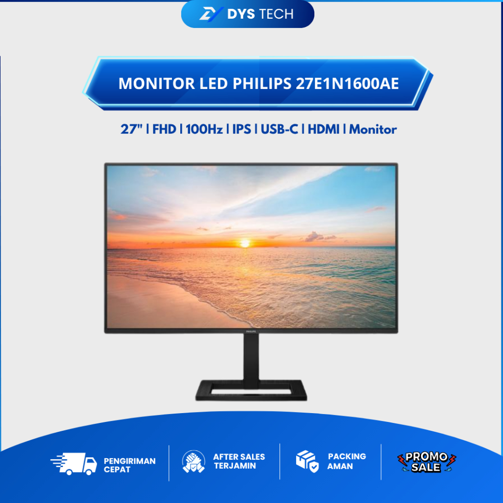 Monitor LED Philips 27E1N1600AE IPS QHD 27 Inch