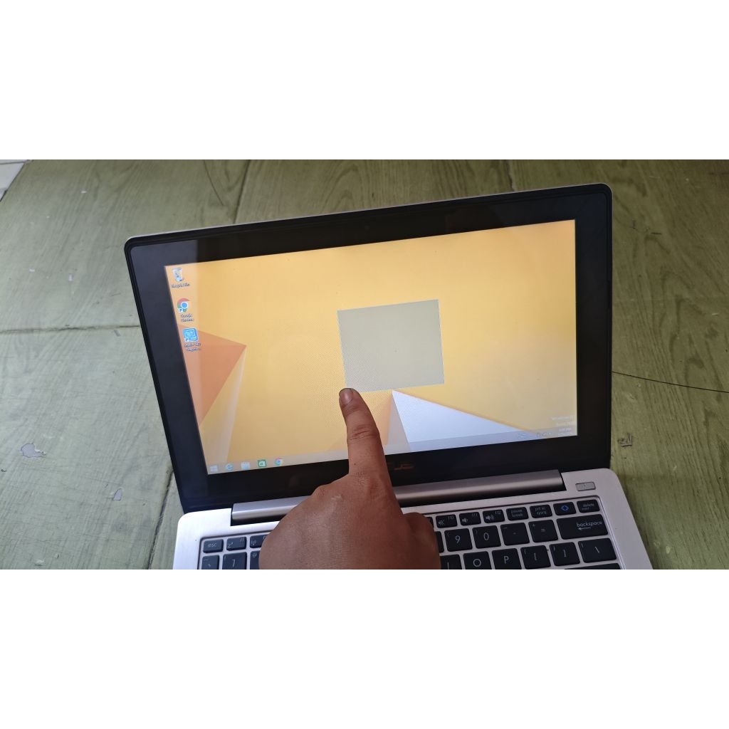 notebook asus s200e touchscreen