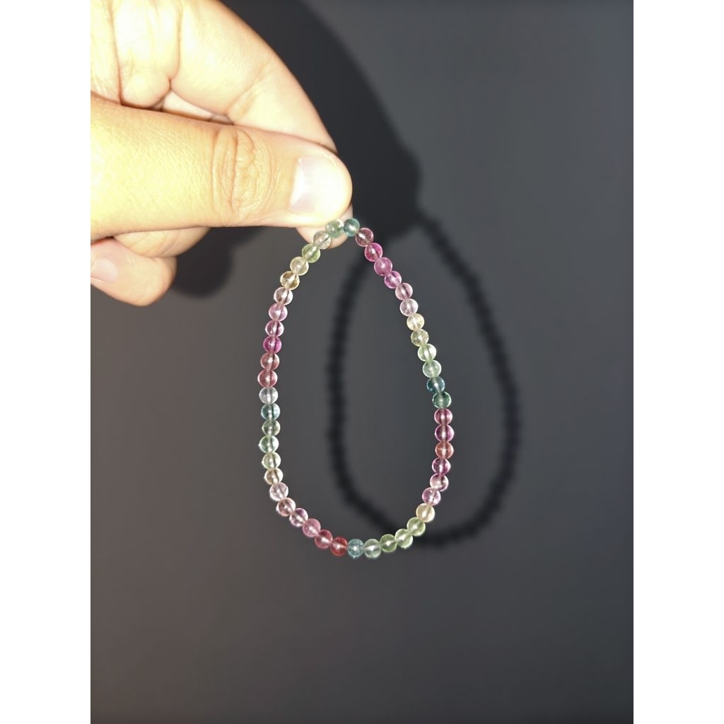 Pastel Tourmaline 3mm – Manik Batu Alam Warna Pastel Lembut untuk Aksesoris
