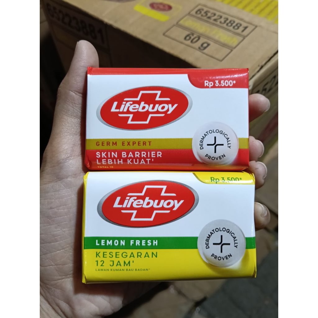 sabun batang Lifebuoy 60gr