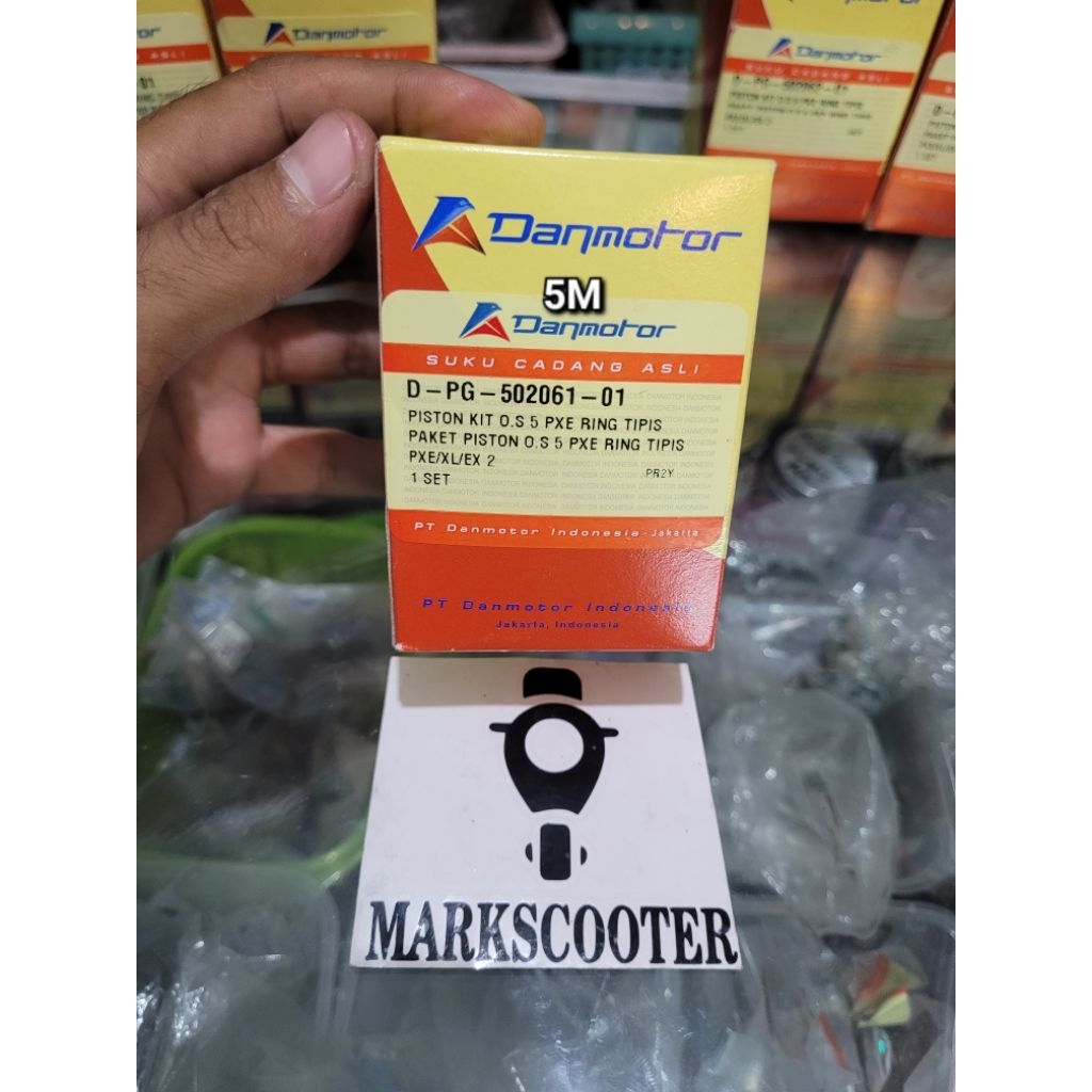 seher piston vespa super sprint bajaj px ps strada excel exclusive 5m danmotor