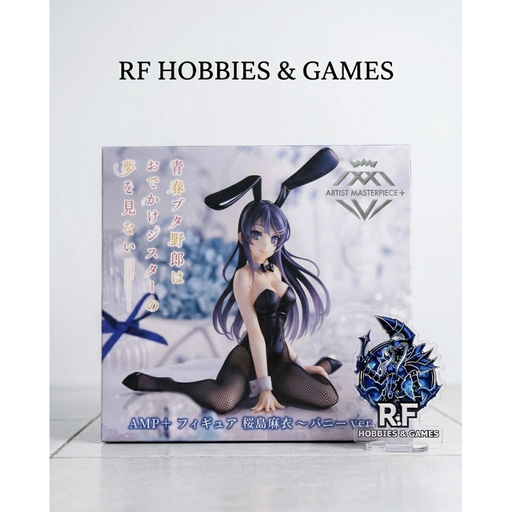 ​Figure Mai Sakurajima Bunny Girl Senpai Bunny Version Artist Masterpiece SMP Black Original Taito C