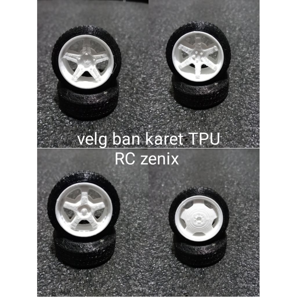 velg ban karet TPU rc zenix harga 4pcs