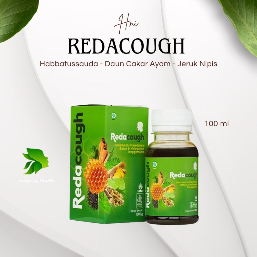Redacough HNI HPAI 100 ml - Untuk Meredakan Batuk Berdahak atau Kering