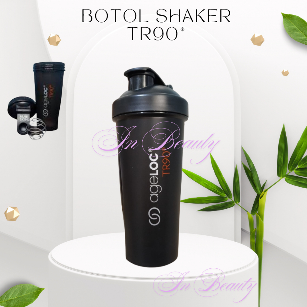 BOTL MINUM SHAKER TEBAL TR90*/BOTOL MINUM BERLOGO/BOTOL MINUM HITAM