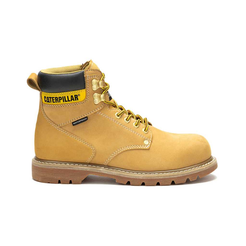 Second Shift WP ST Honey Reset, Caterpillar Safety Shoes