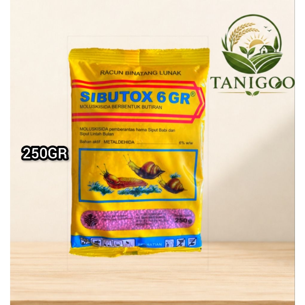 SIBUTOX 6GR MOLUSKISIDA BERBENTIK BUTIRAN