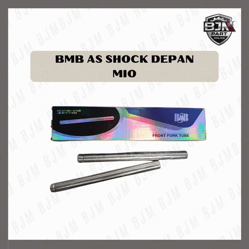 AS SHOCK DEPAN MIO SERIES MENGKILAP & PRESISI - BMB SATU SET KANAN KIRI KUALITAS TERJAMIN